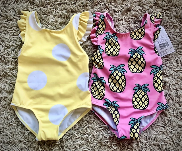 costumi da bagno frilly bambina 18-24 mesi