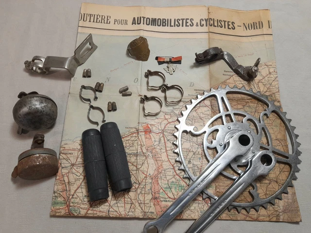 Potence Vélo Course Randonneur Ancienne, Fabrication Française (vintage, état D'usage)