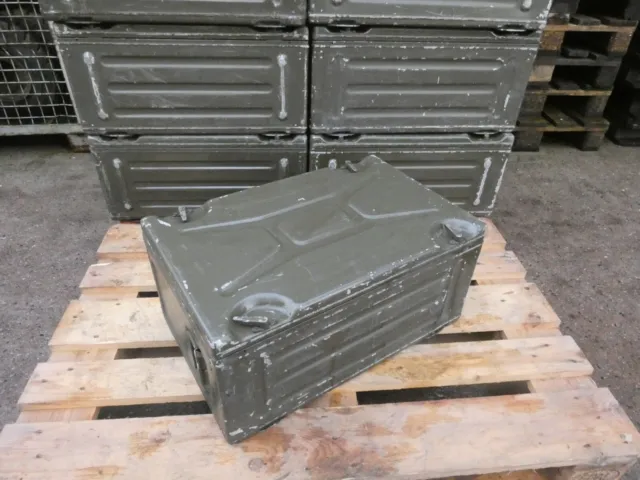 Zarges  Alukiste Aluminiumkiste  Staubox Transportkiste 60x40x30 Bundeswehr B