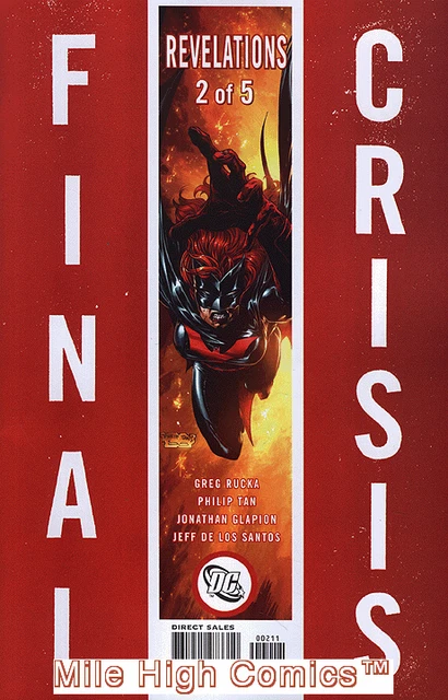 FINAL CRISIS: REVELATIONS (2008 Series) #2 VARIANT Near Mint Comics Book