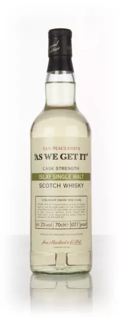 Islay Single Malt - As We Get It (Ian Macleod) 70cl 61.2%