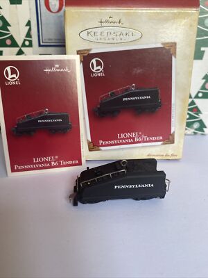 Lionel Lionel 6017 Fourgon de Queue Sensible Train Noël Poinçon Souvenir Ornement Neuf 