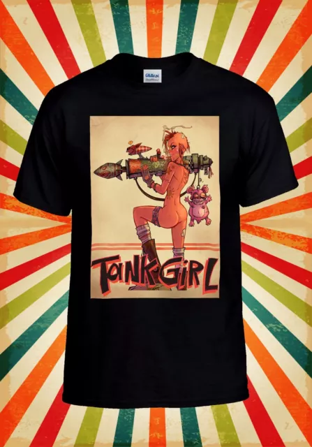 Tank Girl Bazooka Sexy Punk Funny Men Women Vest Tank Top Unisex T Shirt 1922 2