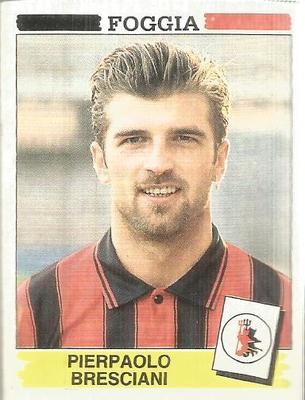 Figurine Calciatori N.116 Brunner Foggia con velina Anno 1994/95 Panini 