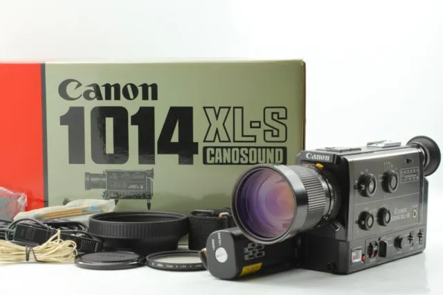 [Excellent+5 in Box] Canon 1014XL-S XL-S Super8 8mm Film Movie Cine Camera JAPAN