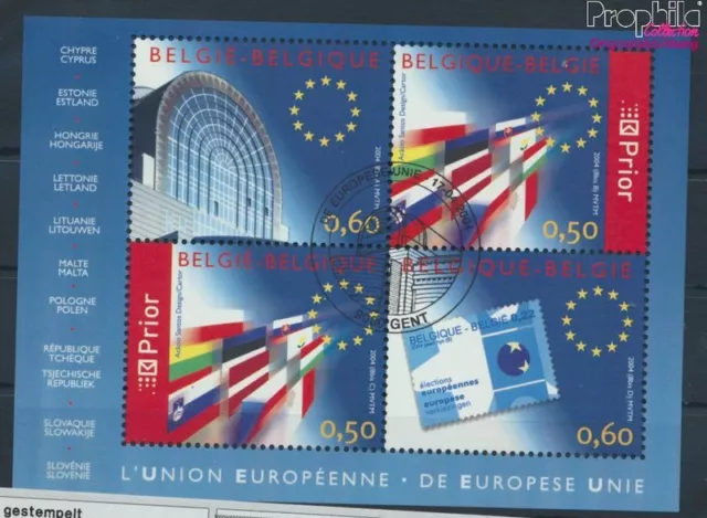 Briefmarken Belgien 2004 Mi Block94 (kompl.Ausg.) gestempelt(9404037