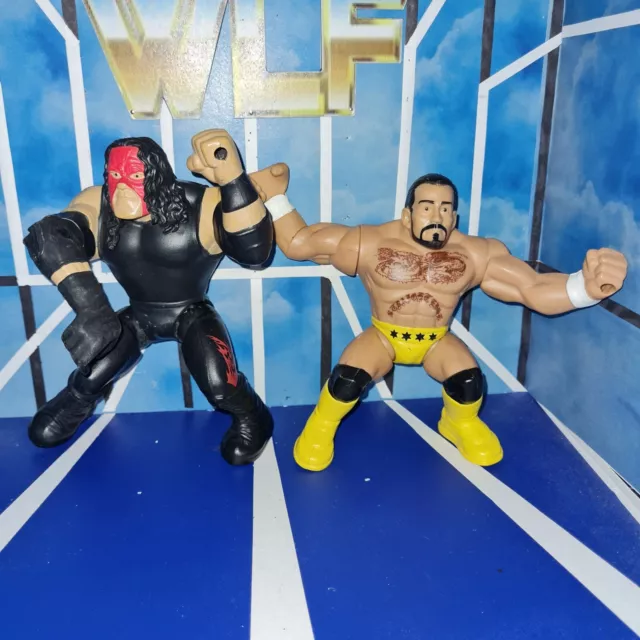 Kane & CM Punk - Slammers Series - WWE Mattel Wrestling Figures