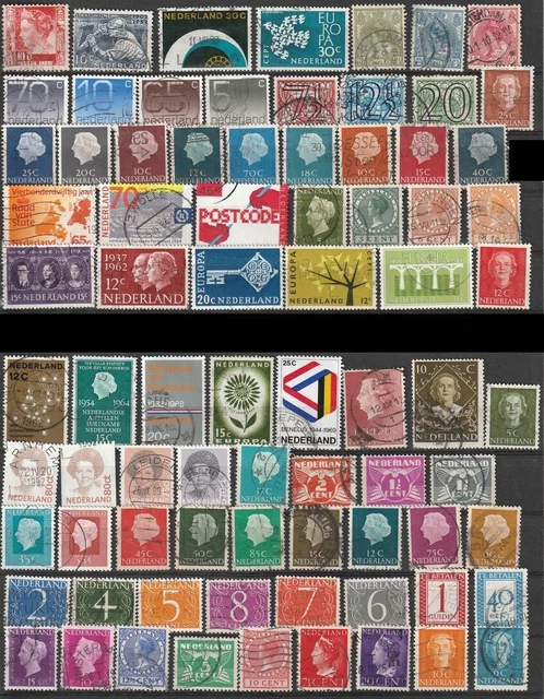 Niederlande Lot mit Marken aus Nederland Netherlands Pays-Bas Países Bajos 2362