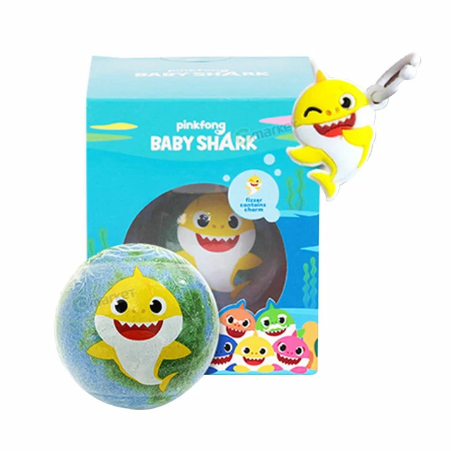 [PINKFONG] BABY SHARK Bath Bomb & Figure 200g 19.59 PicClick