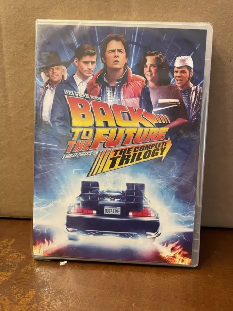 Back to the Future Trilogy DVD Michael J. Fox BRAND NEW