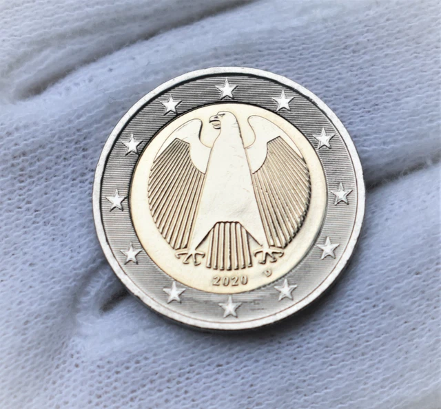 2 Euro Münze Brandenburg 2020 Wert 2 EURO MÜNZE (Deutschland, Bundesadler) 2020 D Kursmünze sammeln