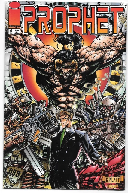 Prophet #4 Platt Variant 1994 Image Comics 1st Low Printing Liefeld HTF VF/NM