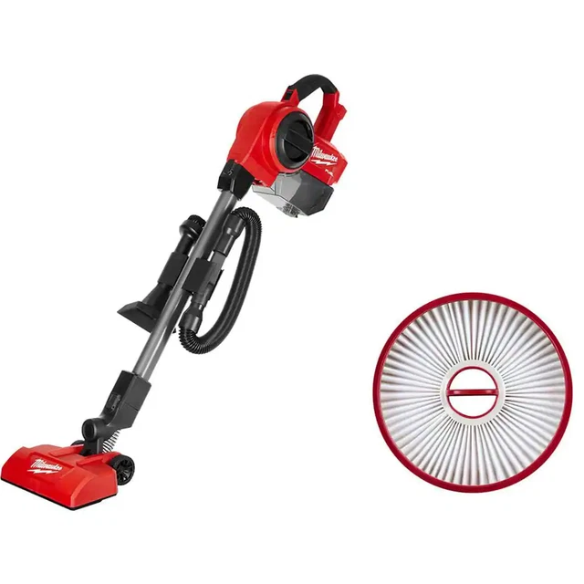 MILWAUKEE CORDLESS JOBSITE Vacuum With Extra Filter 18Volt 0.25 Gal