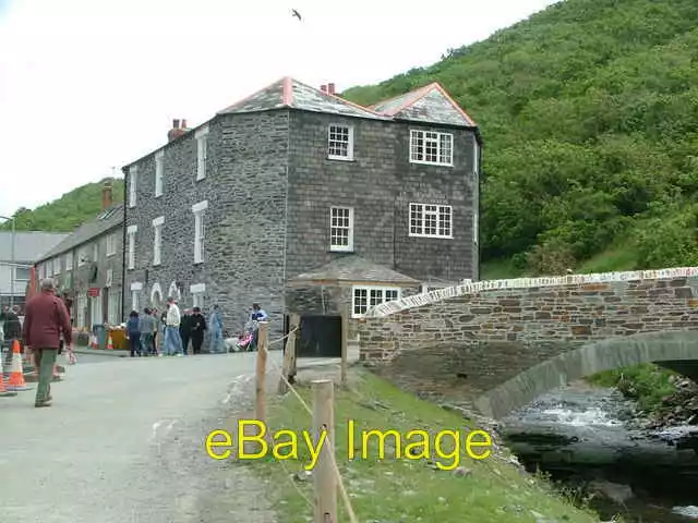 Photo 6x4 Boscastle Bridge (After the Flood) This is a view looking up to c2005