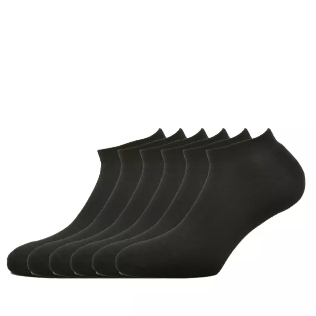 6 paia di calzini in cotone elasticizzato e piede in spugna di Fontana Calze