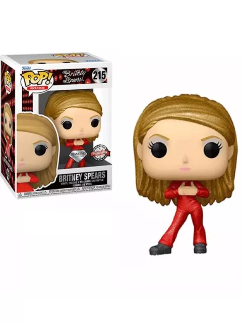 Funko Pop Britney Spears Diamond Special Edition 215