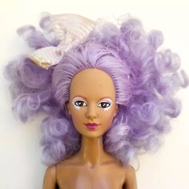 Vintage 1985 Hasbro Jem & the Holograms SHANA Doll with Original Hair Bow