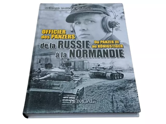 Officier des panzers de la Russie à la Normandie WW2 Panzer  📌