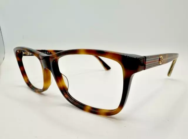 Gucci Brown Tortoise Eyeglasses Frames GG03780 57-16-140 (New without Lenses)