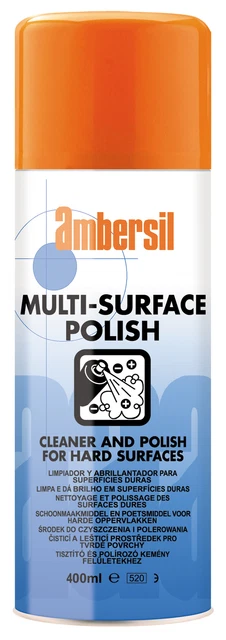 Ambersil 31627 detergente e lucidante per superfici dure confezione da 3 400 ml