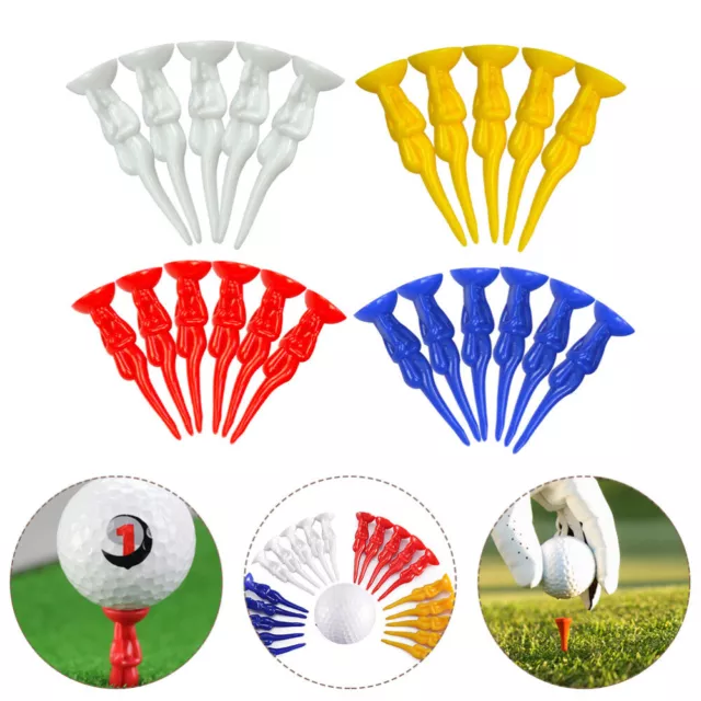 24 pz t-shirt da golf in plastica supporto per mazze da golf tappetini da allenamento t-shirt