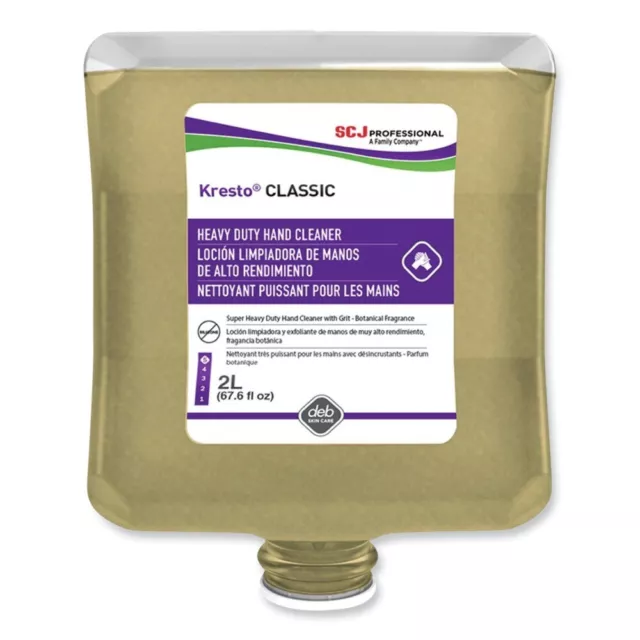 SC Johnson KCL2LT 2L Kresto Classc Hand Cleaner Mnl Cartridge Fougere (4/Ct) New