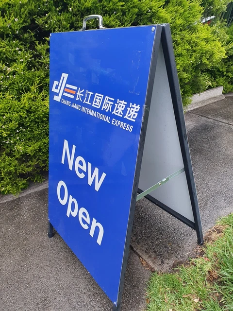 A FRAME FOLD able Sign/ Display Stand $49.00 - PicClick AU
