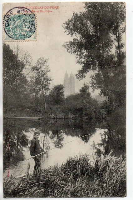 SAINT NICOLAS DE PORT - Meurthe and Moselle - CPA 54 - The Basilica la Meurthe