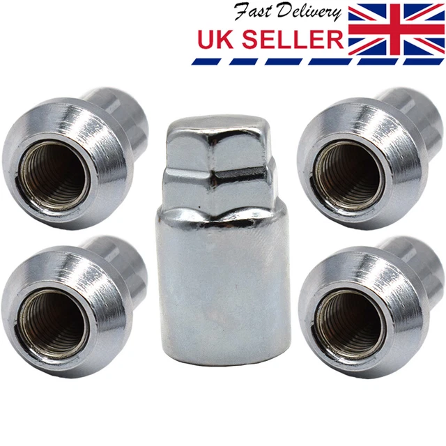 FOR FORD FOCUS Fiesta Tapered Seat Inc Key 4x M12 x 1.5 Locking Wheel