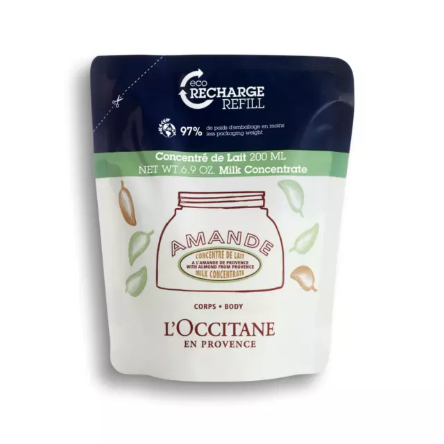 L'OCCITANE Almond Milk Concentrate Eco Refill 200Ml