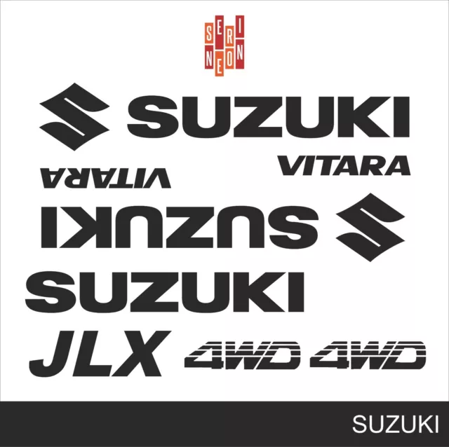 Kit adesivi stickers SUZUKI VITARA 1989 4x4