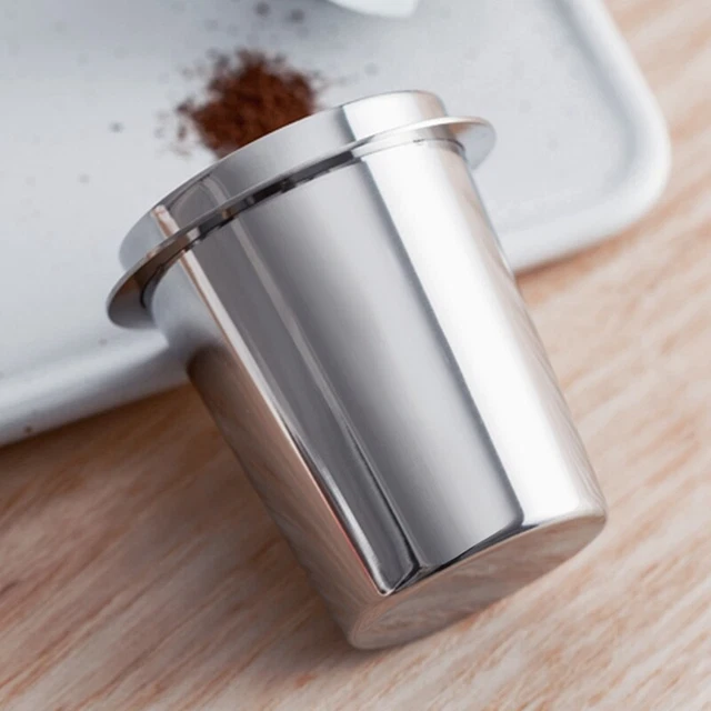 Cassetto Battitacco Per Caffè In Acciaio Inox - Con Asta In Gomma Rimovibile, Base Antiscivolo E Fori Di Ventilazione, Per Postazione Bar Ordinata