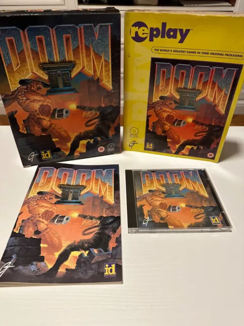 Doom II - Juego PC CD-ROM - CAJA CARTÓN 1994
