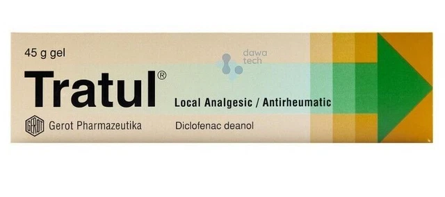 1 Pack X Tratul Local Analgesic Gel / Antirheumatic (45 g)