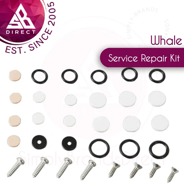 Whale AK5030 Elegance Robinet Et Douche Service Réparation Kit │ Pour Boats- Car