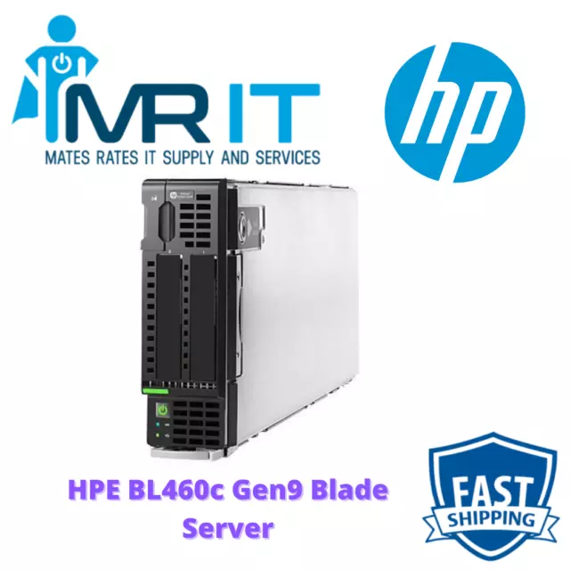 HPE Proliant BL460c Gen9 Blade 2x Intel Xeon E5-2698 v4 @ 2.20GHz 512GB