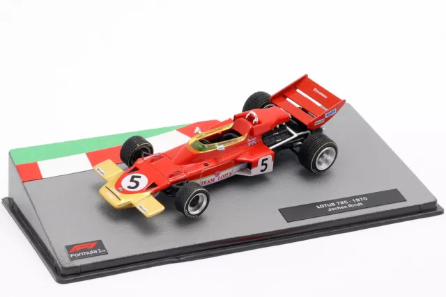 Jochen Rindt Lotus 72C #5 Formel 1 Weltmeister 1970 1:43 Altaya