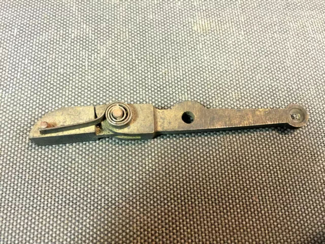 Antique Small Catch Door IN Spring Brass Vintage Cupboard Porte Of Furniture