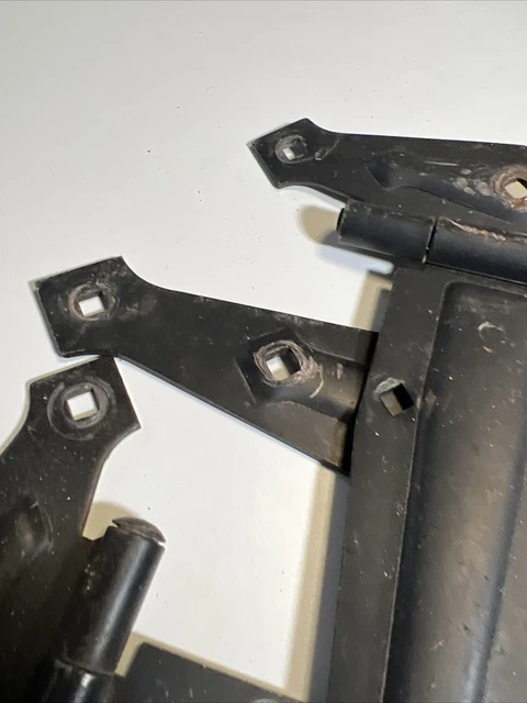 Antique Barn Hinges T-Strap Set of 3 Matching 3