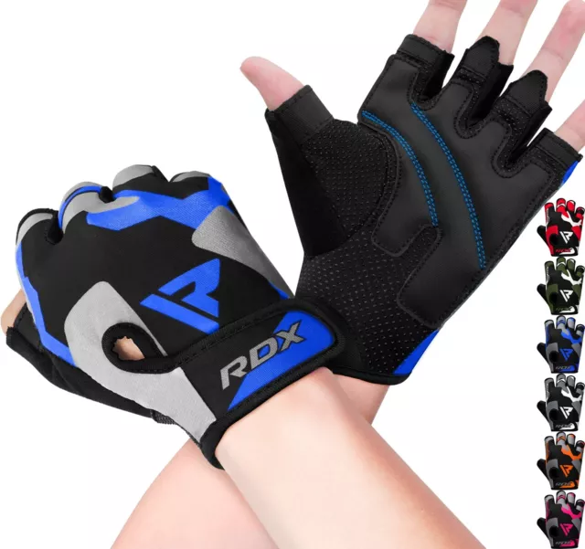 RDX Guanti Palestra Sollevamento Pesi Fitness Forza Allenamento Ciclismo Gloves