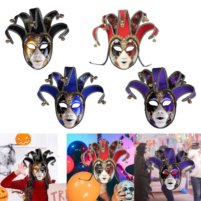 Maschere da ballo in maschera per coppie, maschere in metallo, maschere