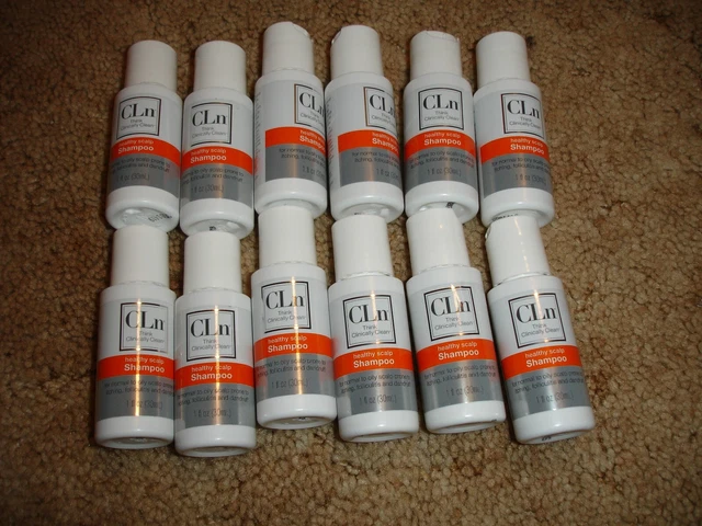 (12) CLN SHAMPOO - 1oz bottles for Scalp Prone Folliculitis Dermatitis