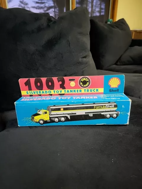 1993 Shell Gas Silverado Toy Tanker Truck 1st In Series Sounds and Lights