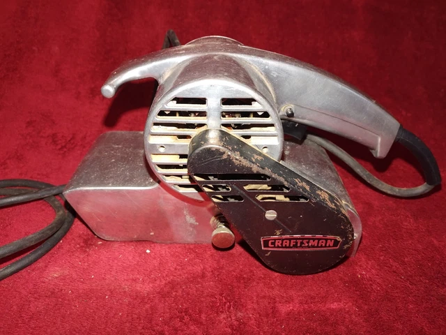 Vintage Sears Craftsman 3” Belt Sander Model 315.22420 (7 Amp) Made In USA Read 6