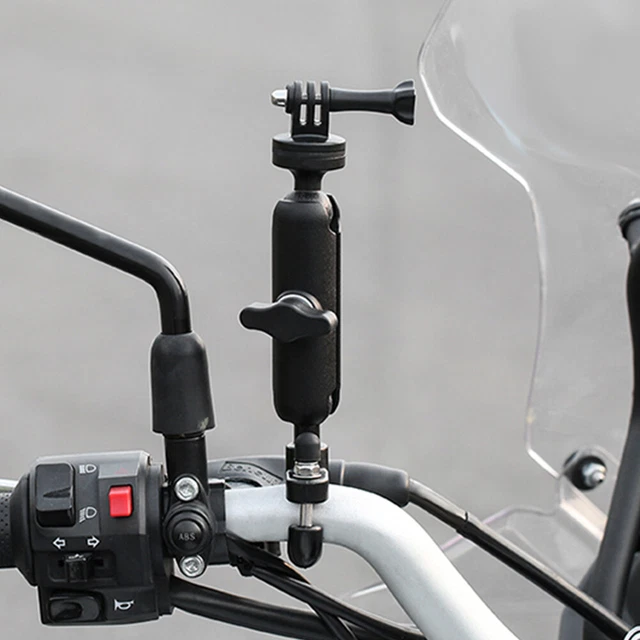 Camera Motorcycle Mount Holder Durable Accessories Compatible for Insta360 ONE R