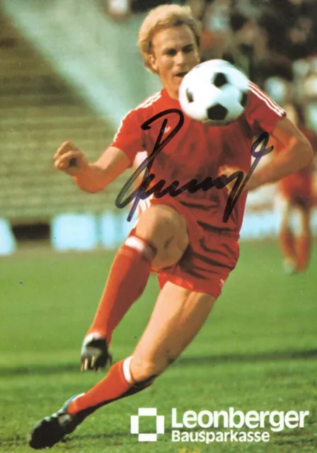 Autogramm - Karl-Heinz Rummenigge (Bayern München)