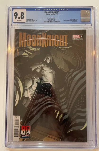 Moon Knight #1 Captain America 80th Anniversary Variant CGC 9.8