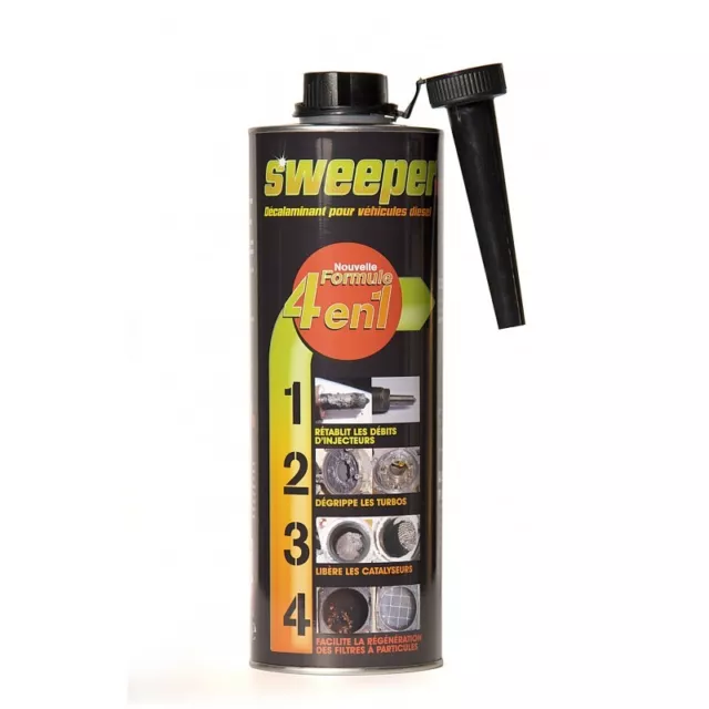 Sweeper 1L: Additif / Nettoyant Injecteur Fap Catalyseur Turbo