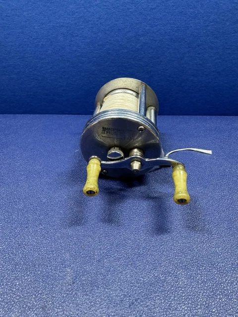 Moulinet de pêche vintage Shakespeare vrai modèle bleu FK 1956
