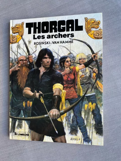 Van Hamme Rosinski Thorgal Tome 9 The Archers Eo IN Excellent Condition